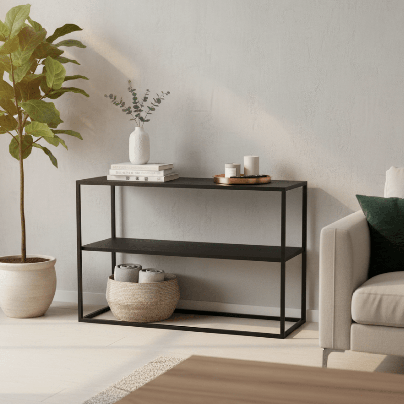 https://www.lcvdesignsndecor.co.za/shop/furniture/dining-room/consoles-sideboards/sencillo-server/ Sencillo Server 1200x350x800mm Lifestyle