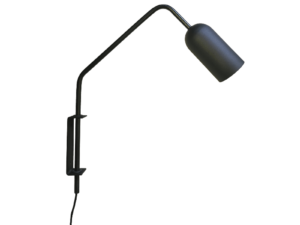 Spotlight Wall Light Black Ferrograin