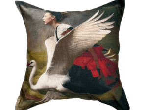 Swan Flight Scatter Cushion