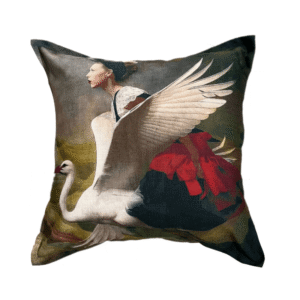 Swan Flight Scatter Cushion