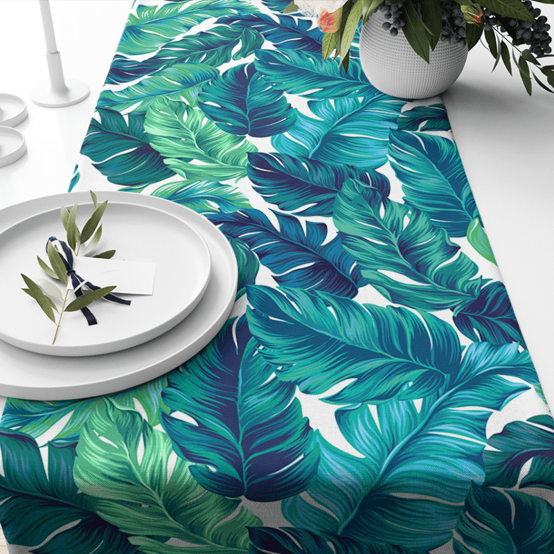 https://www.lcvdesignsndecor.co.za/shop/kitchen-dining/table-linen-accessories/table-runners/leaves-table-runner/ Leaves Table Runner Lifestyle