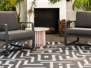 Thula Grey Rug Lifestyle