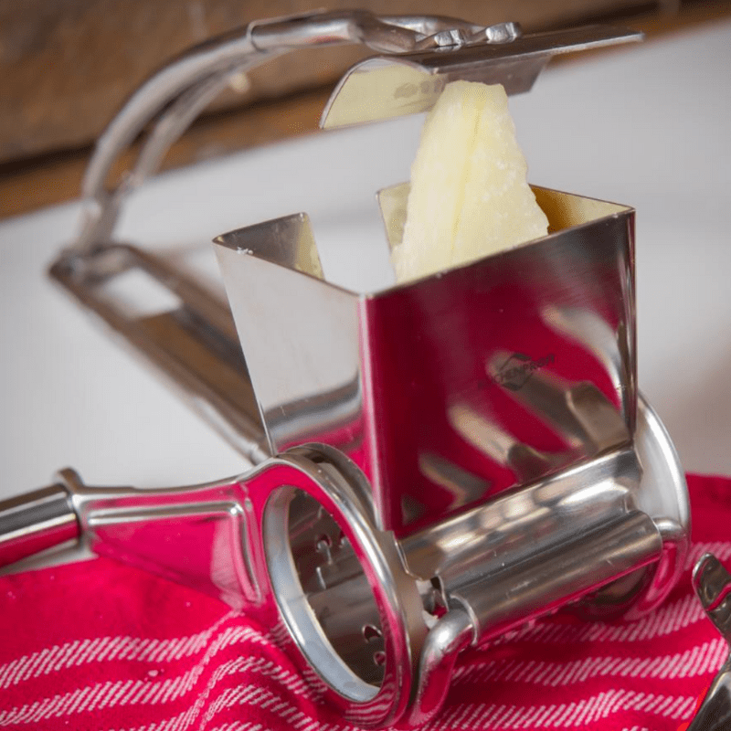 https://www.lcvdesignsndecor.co.za/shop/kitchen-dining/cooking-essentials/prep-tools/peeling-and-grating-tools/kuchenprofi-cheese-grater-with-drum/ Küchenprofi Cheese Grater with Drum Lifestyle