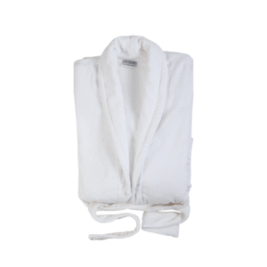 Club Classique Velour Bathrobe White Main