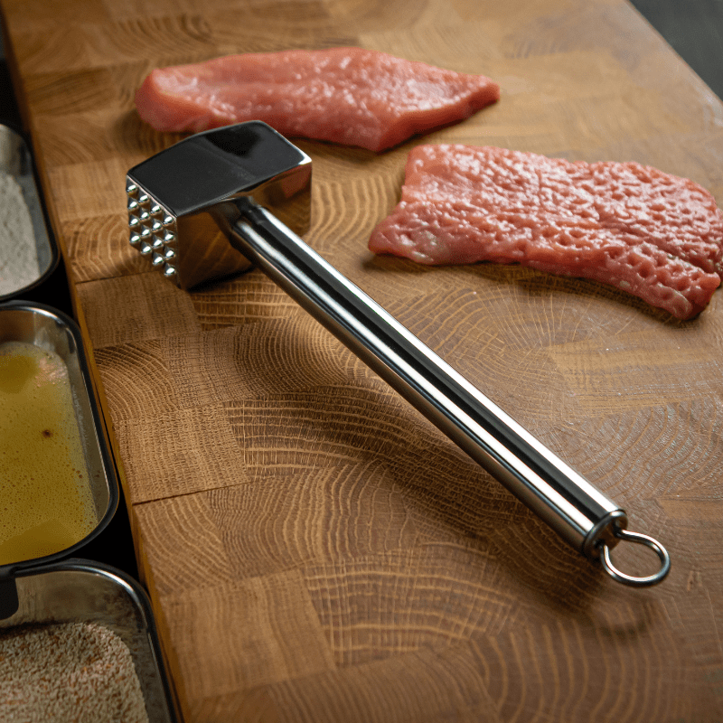 https://www.lcvdesignsndecor.co.za/shop/kitchen-dining/cooking-essentials/prep-tools/meat-preparation-tools/kuchenprofi-chef-meat-pounder/ Küchenprofi Chef Meat Pounder Lifestyle 1