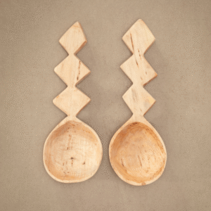 Zanzi Hardwood Server Set 23x9x2.5cm