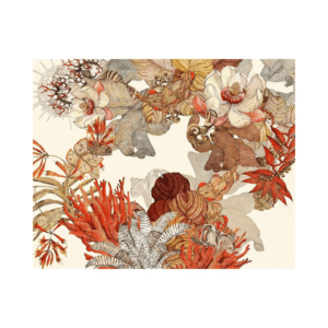 Fire Coral Placemats 6PC Set Main