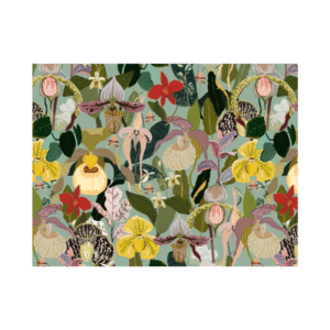 Orchid Garden Placemats 6PC Set Main