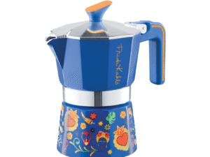 Pedrini Frida Kahlo 3-Cup Coffee Maker BL