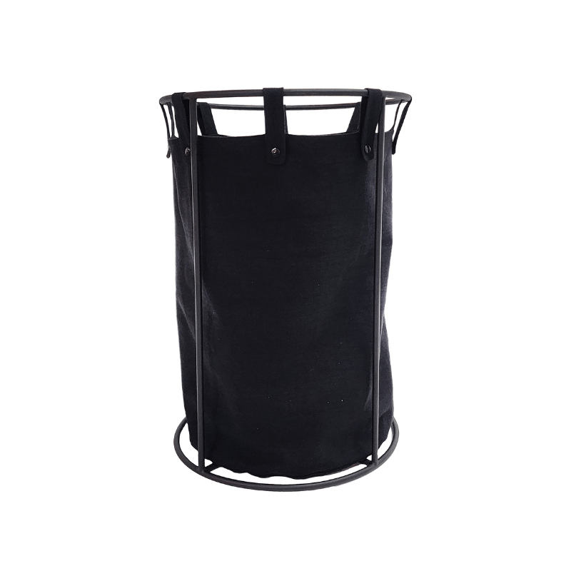 https://www.lcvdesignsndecor.co.za/shop/bathroom/laundry-baskets/laundry-bin-with-press-studs/ Laundry Bin with Press Studs Side View