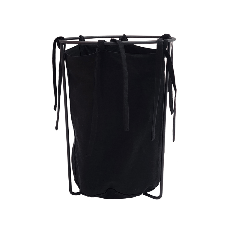 https://www.lcvdesignsndecor.co.za/shop/bathroom/laundry-baskets/laundry-bin-with-tie-backs/ Laundry Bin with Tie Backs Side View