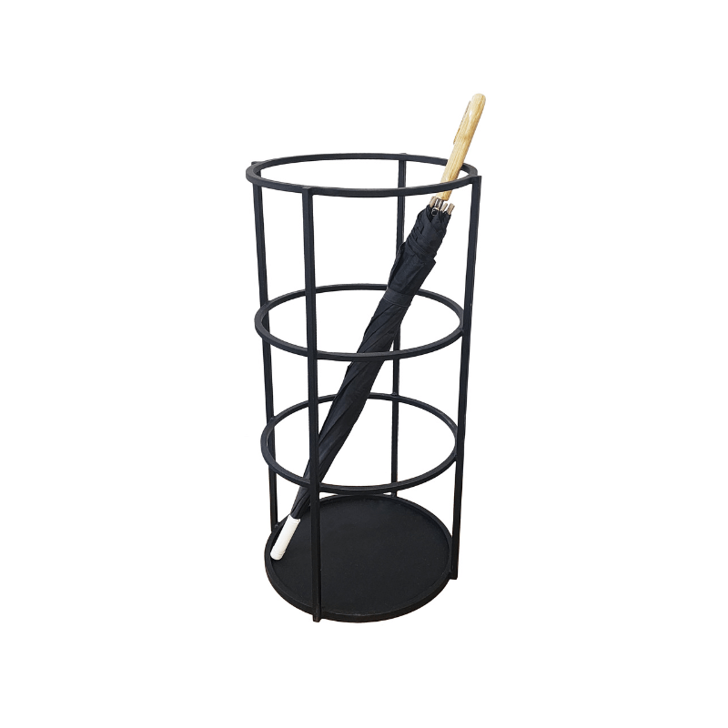 https://www.lcvdesignsndecor.co.za/shop/furniture/entryway-hallway-furniture/black-drum-umbrella-stand/ Black Drum Umbrella Stand Main