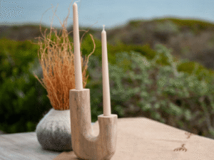Elongated U Shape Candle Holder Main