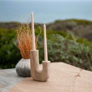 Elongated U Shape Candle Holder Main