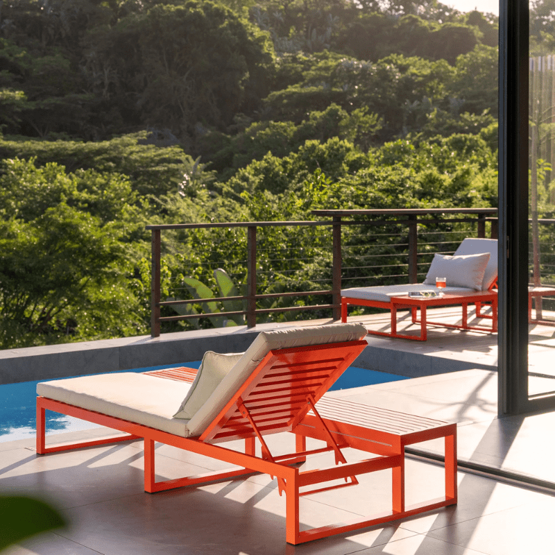 https://www.lcvdesignsndecor.co.za/shop/furniture/patio-furniture/loungers-daybeds/crystal-pool-lounger-with-side-table/ Crystal Pool Lounger with Side Table Lifestyle 1