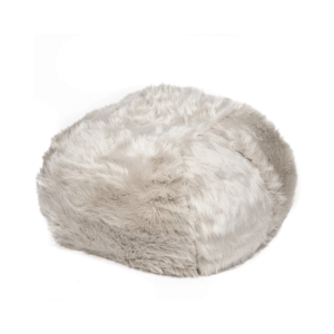 Fur Cream Bean Bag Inner with Cover