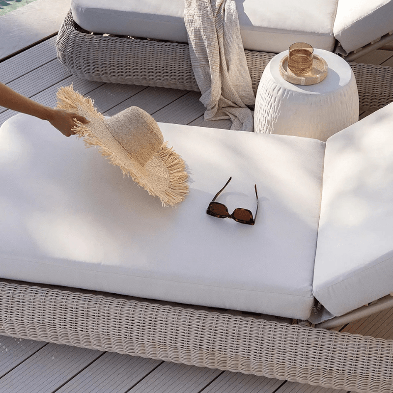 https://www.lcvdesignsndecor.co.za/shop/furniture/patio-furniture/loungers-daybeds/kendall-pool-lounger/ Kendall Pool Lounger Lifestyle 2