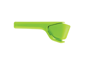 Fold-flat Dreamfarm Fluicer Juicer - Lime by Dreamfarm, designed for easy hand squeezing.