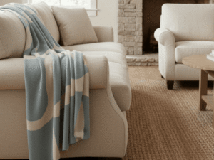 Bell Jar 100% Cotton Knitted Throw Lifestyle