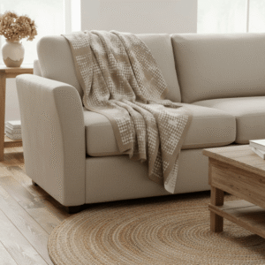 Mottle 100% Cotton Knitted Throw Lifestyle