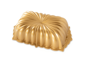Nordic Ware Classic Fluted Loaf Pan Top View