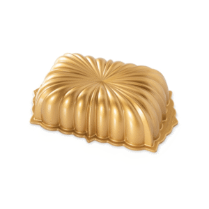 Nordic Ware Classic Fluted Loaf Pan Top View