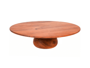 Wooden Cake Stand 35x35x10cm Main