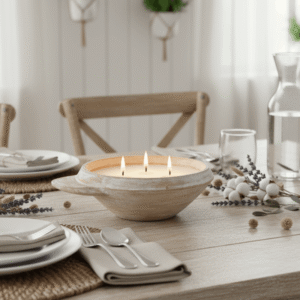 Mango Wood Bergamot Wax Candle Lifestyle 1