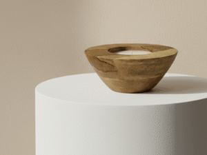 Mango Wood Vanilla Wax Candle Main