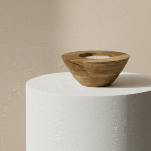 Mango Wood Vanilla Wax Candle Main