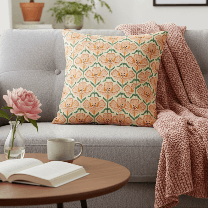 https://www.lcvdesignsndecor.co.za/shop/decor/polar-poppy-scatter/ Polar Poppy Scatter Includes Inner 60x60cm Lifestyle