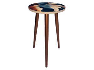 Feather Vermeer Side Table Side View