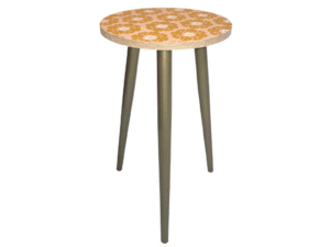 Peach Blossom Side Table Side View