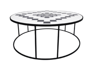 Pixel Art Coffee Table Angle View