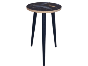 Royal Indigo Side Table Side View