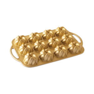 Nordic Ware 75th Anniv Braided Bundt Bites Pan Main