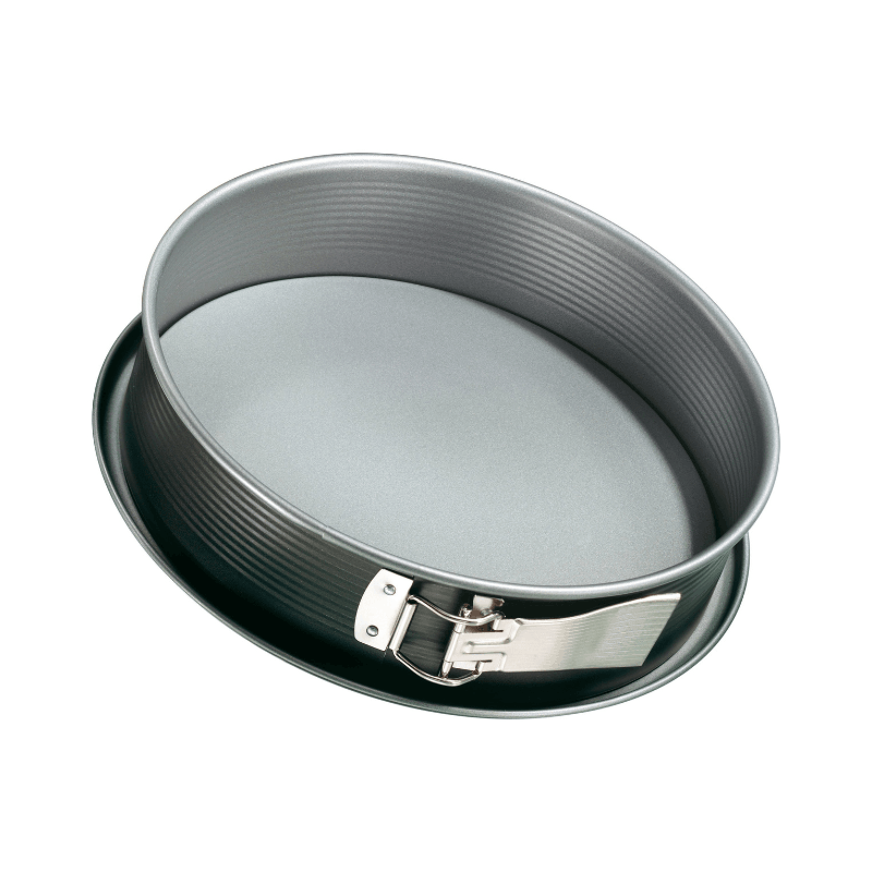 https://www.lcvdesignsndecor.co.za/shop/kitchen-dining/baking-essentials/bakeware/cake-pans-moulds/zenker-springform-cake-tin-with-base-26cm/ Zenker Springform Cake Tin with base 26cm Angle View