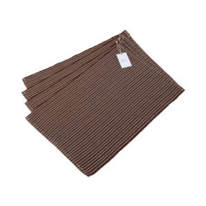 100% Cotton Woven Placemats Fawn 4PC
