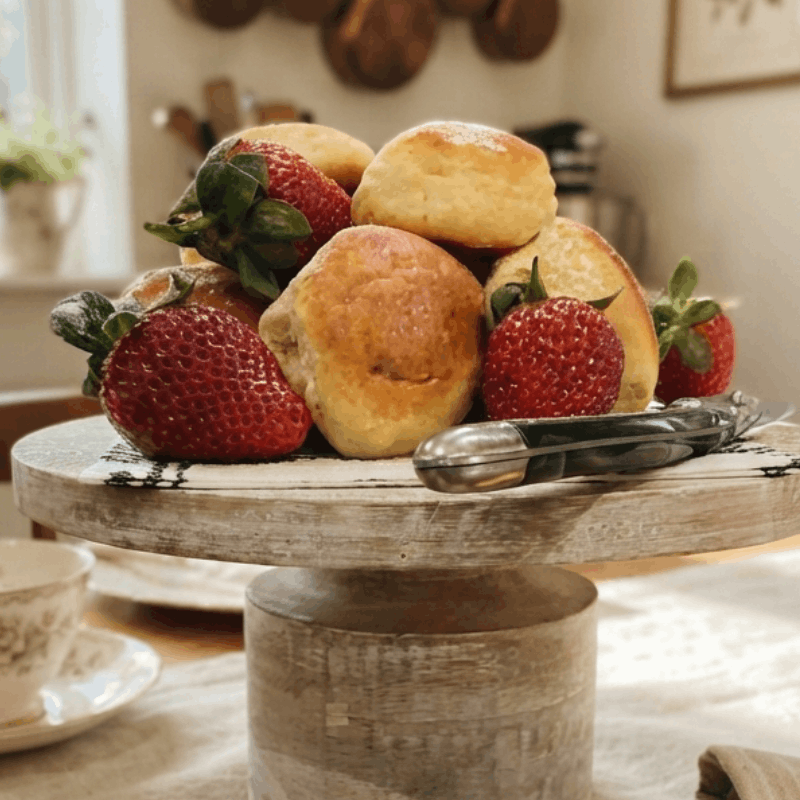 https://www.lcvdesignsndecor.co.za/shop/kitchen-dining/tableware-serving/serveware/cake-food-display-stands/mango-wood-cake-stand/ Mango Wood Cake Stand 25x25x15cm Lifestyle Close-up