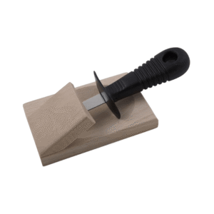 Andre Verdier Oyster Knife with Wooden Block Main