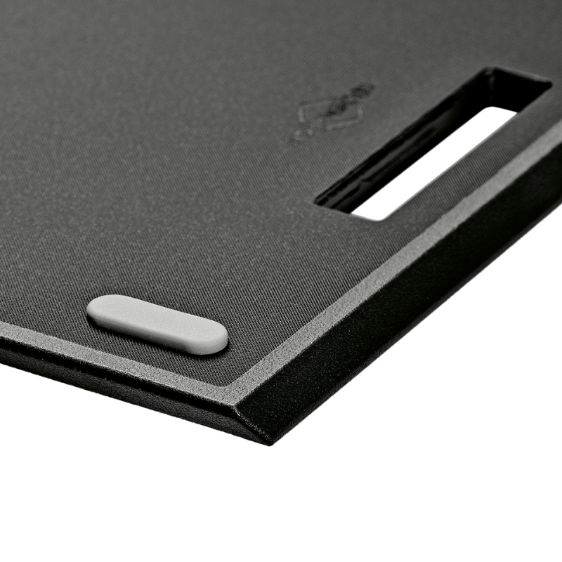 https://www.lcvdesignsndecor.co.za/shop/kitchen-dining/cooking-essentials/prep-tools/cutting-boards/kuchenprofi-cutting-board-primus-medium/ Küchenprofi Cutting Board Primus Medium - Black Grey | Close-up
