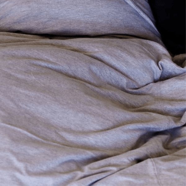 T-Shirt Duvet Cover Set Soft Grey-11-min