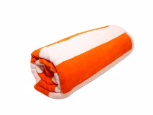 Velour Beach Towel Orange 800x800px-min