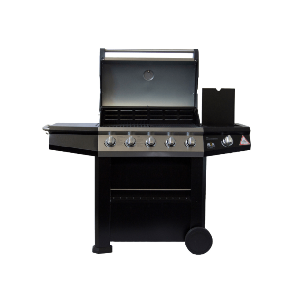 Finesse 5 Burner BBQ with Side Burner 800 x 800px-min