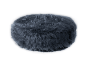 Pet Bed Fur Ebony