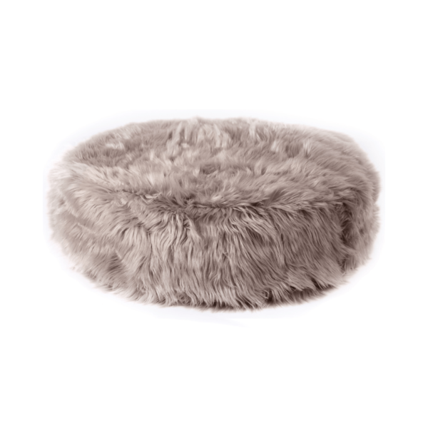 Pet Bed Fur Taupe