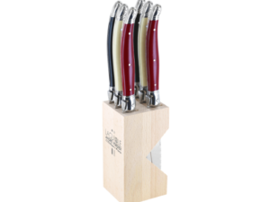Andre V S Knife Set 6PC with W Stand-Col