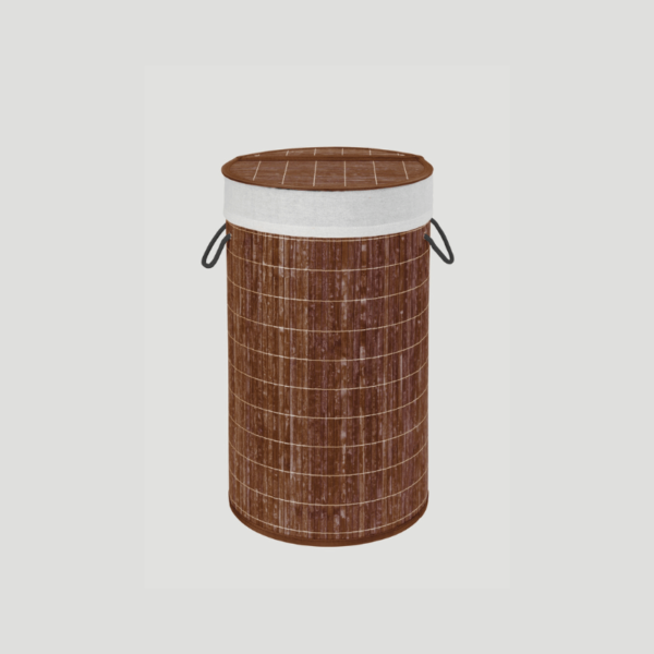 Bamboo Laundry Basket 55L