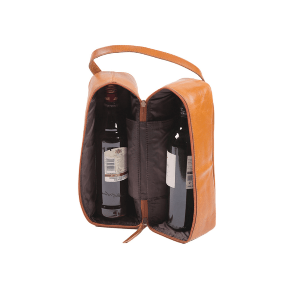 Wine T04 DBL Bottle Holder Open Bag