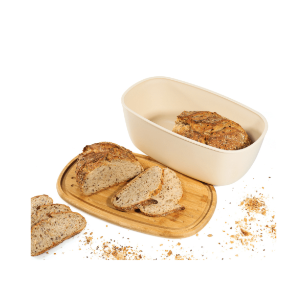 Zassenhaus Oval Loft Bread Box Cream Lifestyle